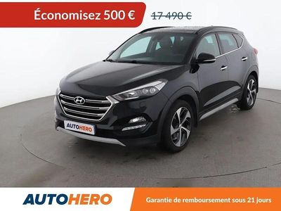 Noir Occasion 2017 Hyundai Tucson SUV | 16 990 € (Prix juste)