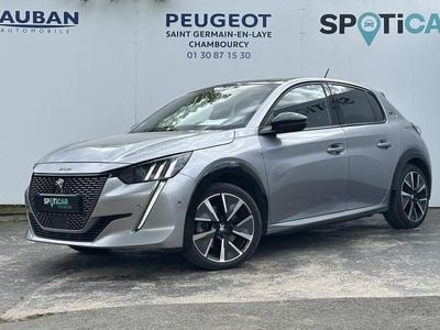 Gris Occasion 2021 Peugeot e-208 Citadine | 15 590 € (Prix assez cher)