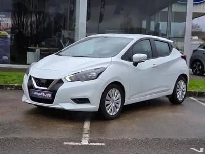 Blanc perle Occasion 2022 Nissan Micra Berline | 12 599 € (Bon prix)