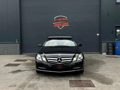 Noir Occasion 2012 Mercedes E220 Avantgarde Cabriolet | 17 950 € (Prix assez cher)