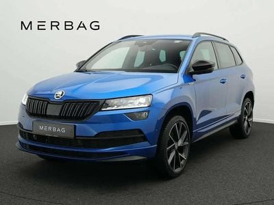 Bleu Occasion 2021 Skoda Karoq SportLine SUV | 27 990 € (Bon prix)