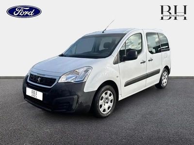 Blanc Occasion 2016 Peugeot Partner Access Monospace | 12 680 € (Prix cher)