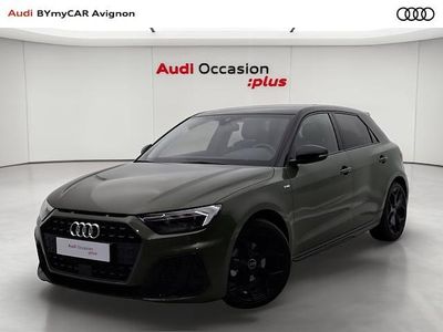 Occasion Audi A1 Sportback S-line plus 150 ch (110 kW) 2025 Vert district métallisé noir mythe métallisé Citadine