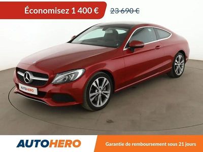 Rouge Occasion 2016 Mercedes C250 Executive Coupé | 22 290 €