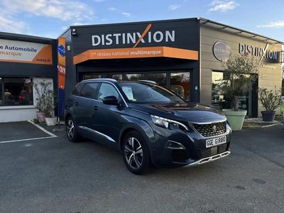 Bleu Occasion 2018 Peugeot 5008 GT-line SUV | 19 500 € (Prix juste)