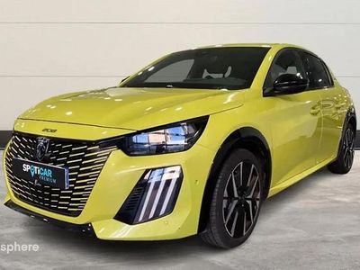 Jaune Occasion 2024 Peugeot 208 GT Citadine | 21 999 € (Prix juste)