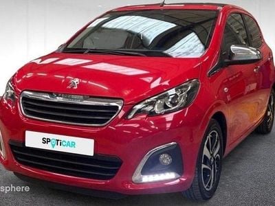 Rouge Occasion 2017 Peugeot 108 Allure Berline | 8 990 € (Prix cher)