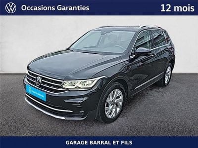 Noir Occasion 2021 VW Tiguan Elegance SUV | 27 999 € (Prix juste)