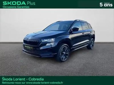 Noir magic nacré métallisée Occasion 2025 Skoda Karoq SportLine SUV | 33 990 € (Prix cher)