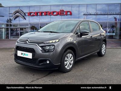 Gris platinium (métallisée) Occasion 2022 Citroën C3 Business Class Citadine | 9 500 € (Bon prix)
