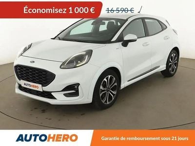Blanc Occasion 2020 Ford Puma ST-Line SUV | 15 590 € (Prix juste)