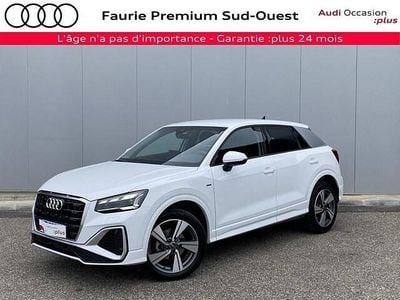 Blanc arcona Occasion 2024 Audi Q2 Advanced Plus SUV | 31 490 € (Prix juste)