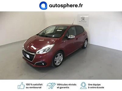 Rouge Occasion 2017 Peugeot 208 Active Citadine | 11 480 € (Prix juste)
