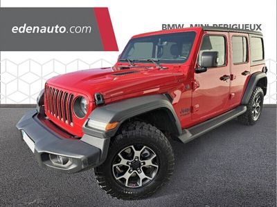 occasion Jeep Wrangler Unlimited 2.2 L Multijet Adblue 200 Ch 4x4 Bva8 Rub