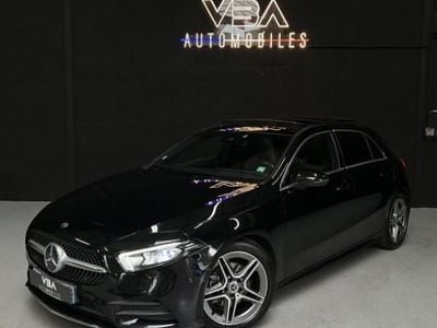 Noir Occasion 2018 Mercedes A200 AMG line Berline | 23 990 € (Prix juste)