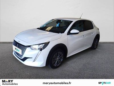 Blanc Occasion 2021 Peugeot e-208 Allure Citadine | 16 990 € (Prix assez cher)