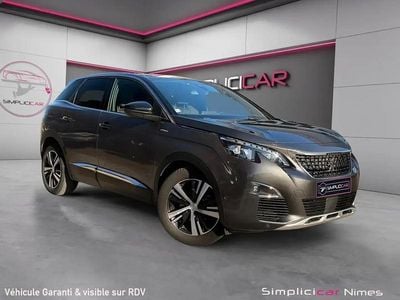 Gris Occasion 2018 Peugeot 3008 GT-line | 17 480 € (Bon prix)