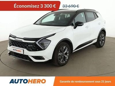Blanc Occasion 2022 Kia Sportage GT-Line SUV | 30 390 € (Prix juste)