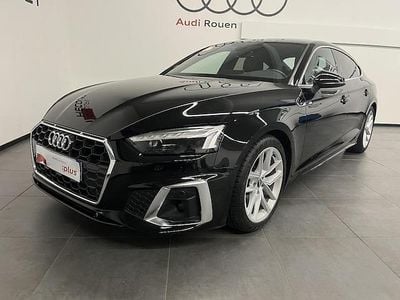 Occasion Audi A5 Sportback S-Line 163 ch (119 kW) 2022 Noir mythe métallisé Citadine