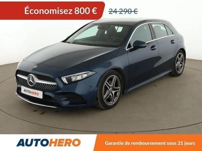 Occasion Mercedes A200 AMG line 150 ch (110 kW) 2019 Bleu Berline