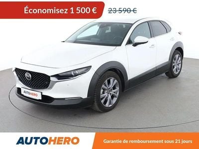 Blanc Occasion 2021 Mazda CX-30 Sports-Line SUV | 22 090 € (Bon prix)