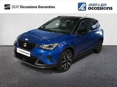 Bleu saphir / noir minuit Occasion 2024 Seat Arona SUV | 23 290 € (Prix assez cher)