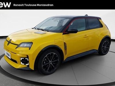 Jaune Occasion 2025 Renault R5 Iconic Citadine | 29 950 € (Prix juste)