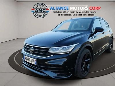 Noir Occasion 2022 VW Tiguan R-line SUV | 33 960 € (Prix cher)