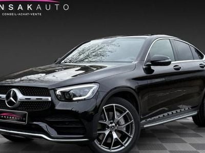 Noir Occasion 2021 Mercedes GLC220 AMG line Coupé | 49 990 € (Bon prix)