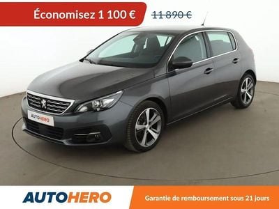 Gris Occasion 2018 Peugeot 308 Allure Berline | 10 790 € (Prix juste)