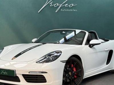 Blanc Occasion 2018 Porsche Boxster S Chrono Cabriolet | 72 990 €