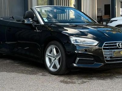 Noir Occasion 2018 Audi A5 Cabriolet S-Line Cabriolet | 35 990 € (Prix cher)