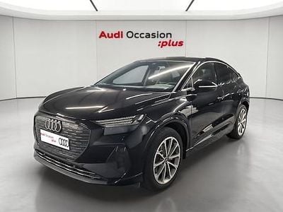 Noir mythe métallisé Occasion 2022 Audi Q4 Sportback e-tron Advanced SUV | 29 900 € (Bon prix)