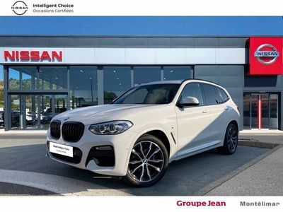 occasion BMW X3 X3 G01 2019 - Blanc -xDrive30d 265ch BVA8 M Sport