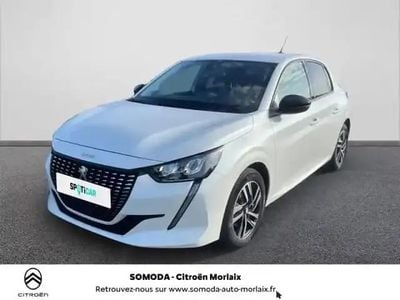 Blanc nacré Occasion 2021 Peugeot 208 Allure Citadine | 14 990 € (Prix juste)
