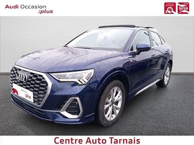 Bleu navarre métallisé Occasion 2023 Audi Q3 Sportback S-Line SUV | 35 898 €