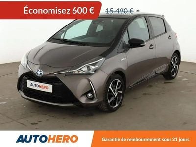 Occasion Toyota Yaris Hybrid 101 ch (74 kW) 2020 Gris Citadine