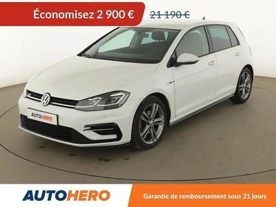 Occasion VW Golf 150 ch (110 kW) 2018 Blanc Berline