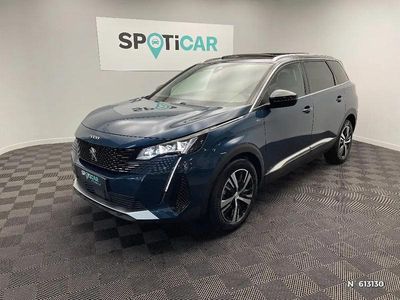 Bleu Occasion 2021 Peugeot 5008 GT Monospace | 22 990 € (Prix juste)