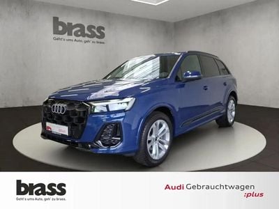 Bleu Occasion 2025 Audi Q7 S-Line SUV | 67 400 €