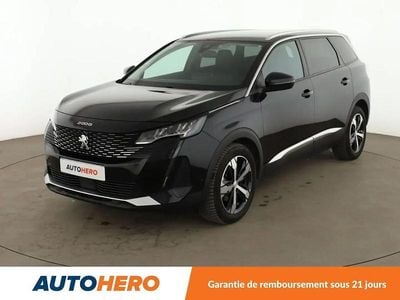 Noir Occasion 2021 Peugeot 5008 Allure SUV | 23 990 € (Prix juste)