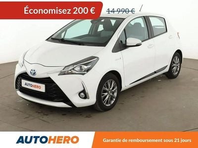 Occasion Toyota Yaris Hybrid 101 ch (74 kW) 2018 Blanc Citadine