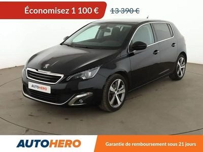 Noir Occasion 2017 Peugeot 308 Berline | 12 290 € (Bon prix)