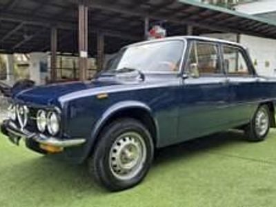 Bleu Occasion 1977 Alfa Romeo Giulia Super Berline | 20 000 €
