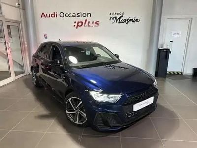 Bleu navarre métallisé Occasion 2024 Audi A1 Sportback Black Edition Citadine | 28 990 € (Super prix)