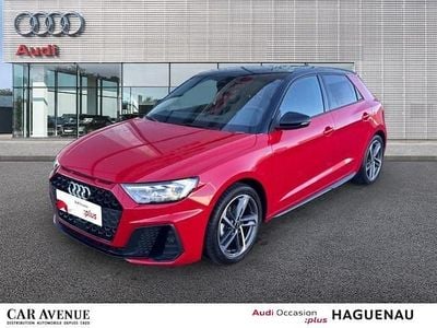 Occasion Audi A1 Sportback S-line plus 116 ch (85 kW) 2025 Rouge progressif métallisé noir mythe métallisé Citadine