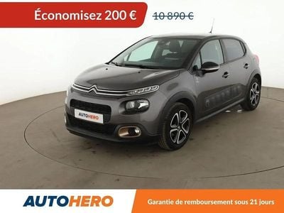 Gris Occasion 2020 Citroën C3 Origins Citadine | 10 690 € (Prix juste)