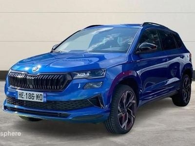 Bleu Occasion 2025 Skoda Karoq SportLine SUV | 37 990 € (Prix cher)