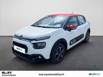 Blanc Occasion 2021 Citroën C3 Feel Citadine | 11 990 € (Prix juste)