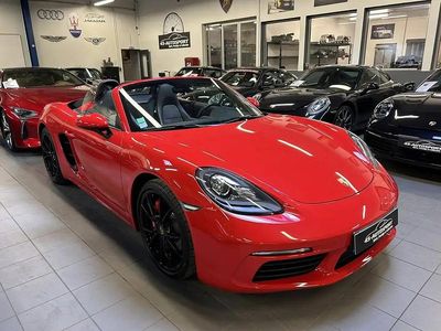 Rouge Occasion 2016 Porsche 718 Boxster Cabriolet | 64 990 €